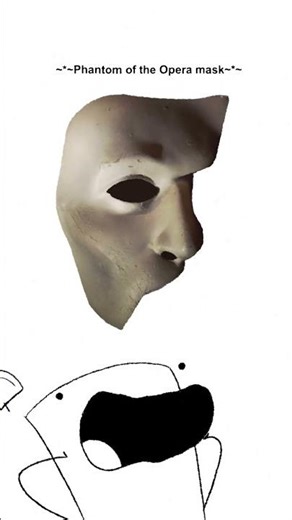 phantom of the opera mask (animated short) ‪@kevinjthornton‬