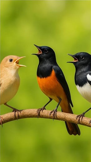 Real Bird Sounds 4K | Birds Singing, Chirping & Morning Nature Calls for Relaxation, Study