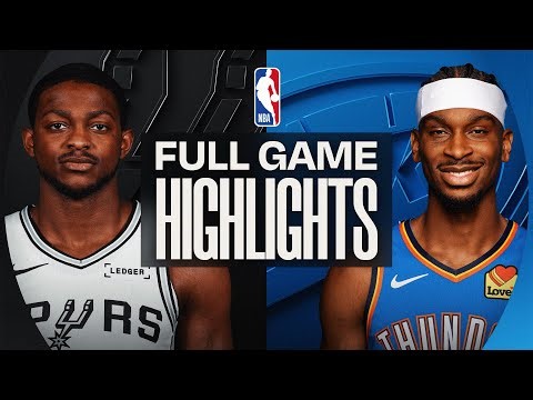 SPURS at THUNDER | FULL GAME HIGHLIGHTS | December 25, 2025