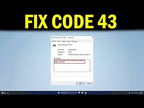 How To Fix Error Code 43 Problem
