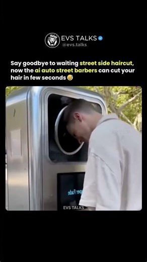 This AI Barber Machine in Oslo 💈🤖 Can Cut Your Hair in Seconds! ⚡🔥