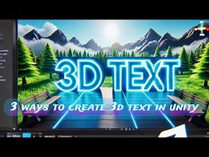 Top 3 Best Ways to Create Stunning 3D Text in Unity