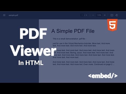 How to Embed PDF in HTML | Easy PDF Embedding Tutorial