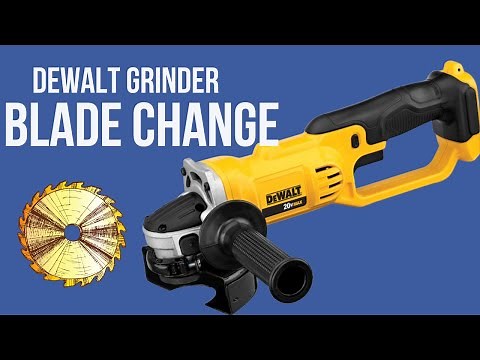 DeWalt Grinder Blade Installation