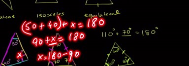 Classifying triangles by angles