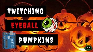 Arduino Halloween Project: Twitching Eyeball Pumpkin - Learn Robotics