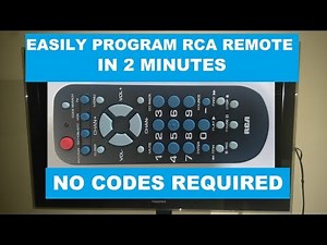 Programming an RCA Universal Remote: Manual & Automatic Methods
