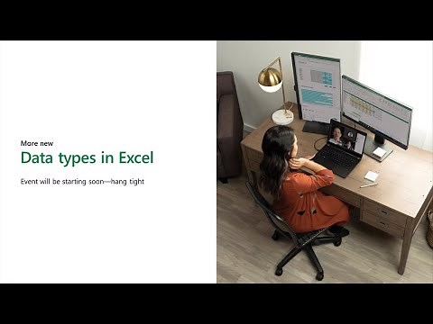 How to get more new data types in Microsoft Excel