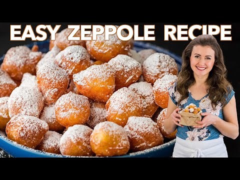 Zeppole Italian Donuts Recipe
