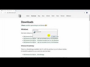 How to Download and Install DB browser for SQLite in windows 10