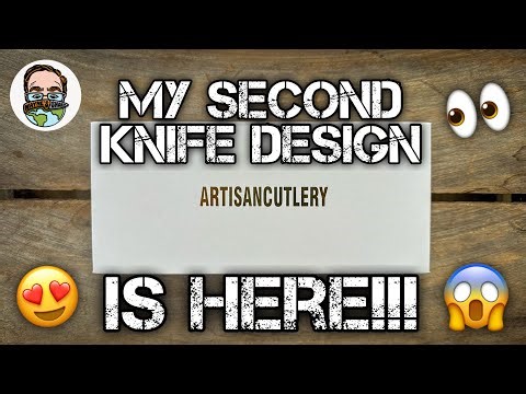 My second knife design is here!! The Artisan Cutlery Fragarach!! 😱🔥