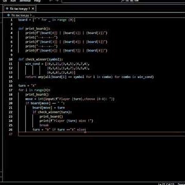 Tic Tac Toe Game in Python