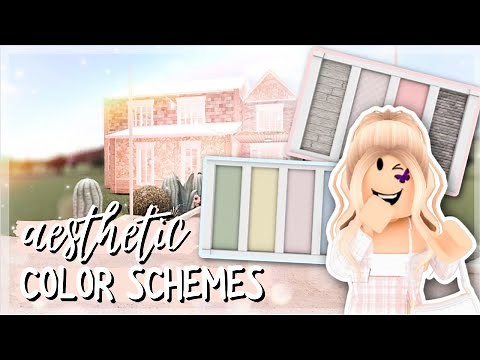 10 AESTHETIC COLOR SCHEMES FOR BLOXBURG BUILDS | BLOXBURG TIPS AND TRICKS (Roblox Bloxburg)|Axrielii