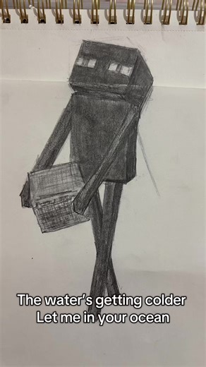 How to Draw Enderman and Minecraft Characters