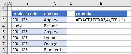 Data Validation Custom Formulas