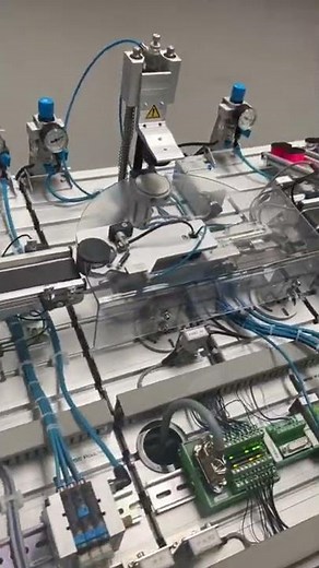 PLC Final Project #engineering #plcprogramming #mechatronics