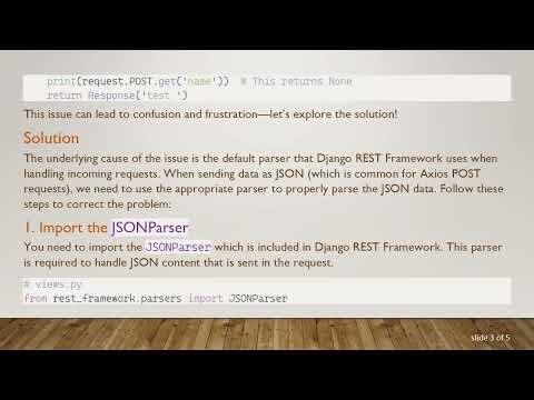 How to Access the POST Request Object in Django REST Framework