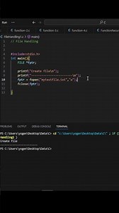 How to create file using c | create file | files handling in c