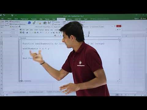 Excel VBA - Create Functions