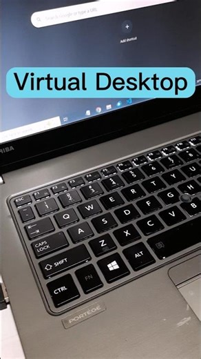 How to Open Virtual Desktop | Shortcut | Win+Ctrl+D | Windows Multitasking Tips