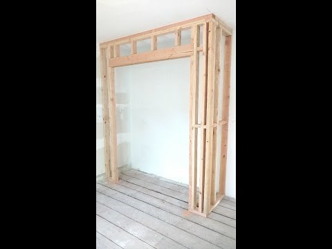 😎How to Frame a Closet 🔨‪@co-know-proconstructiontips‬