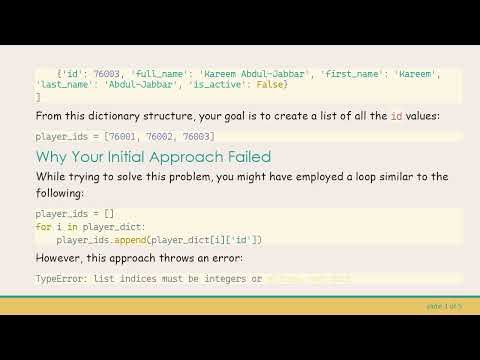 How to Easily Extract the id from a List of Dictionaries in Python