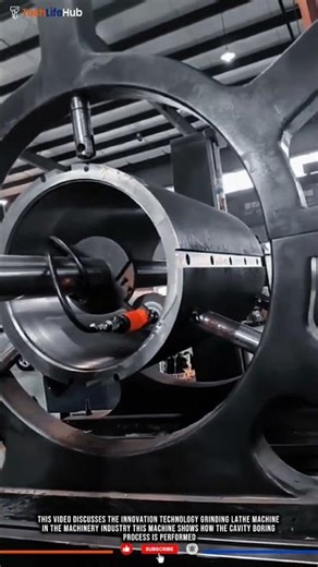 Innovation Technology Grinding Lathe Machine: Surface Finish for a Perfect Cavity. #tech