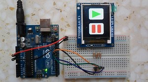 Arduino ST7735 1.8" TFT display example