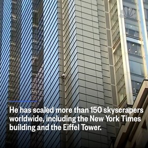 115K views · 293 reactions | A French daredevil known as the "Human Spider" brought traffic in a busy London neighborhood to a halt as he scaled the outside of a 46-floor skyscraper. Read more: https://nbcnews.to/2q7RB14 | NBC News | Facebook
