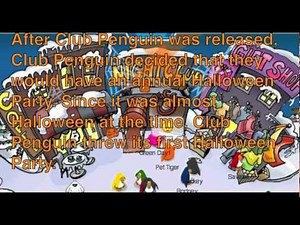 Club Penguin History - Halloween Party 2005 [FIRST VIDEO]
