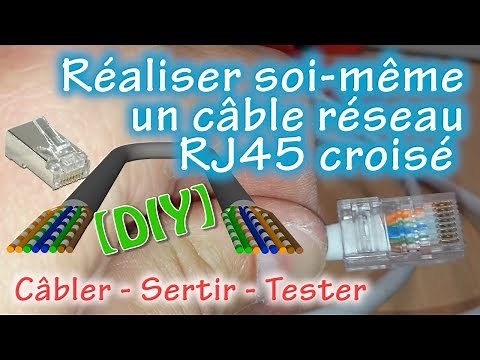 How to make a crossover RJ45 Ethernet cable yourself 🔧 TUTORIAL 💻
