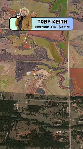 Toby Keith’s Norman mansion worth $3.5 million #tobykeith #mansion | Real Estate of Stars