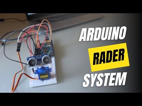"Arduino RADAR with Ultrasonic Sensor | Live Radar Screen in Processing"