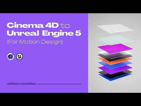 Cinema 4D to Unreal Engine 5 for Motion Design | Tutorial
