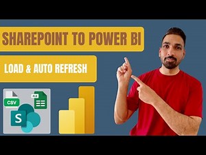 Get and Refresh Data from SharePoint #powerbi #datavisualization #datasetrefresh