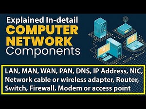Basics Computer Network Components | Explained In-detail