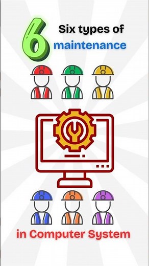 Six types of maintenance in Computer System