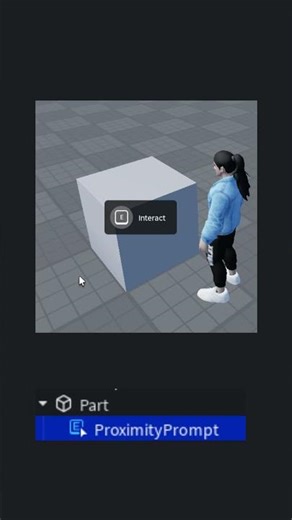 roblox proximity prompt #robloxdev