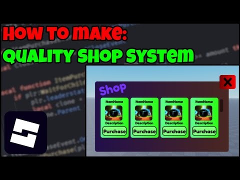 How To Make a Quality Shop System🛠️ Roblox Studio Tutorial (2025!)