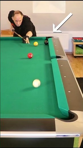 Amazing 8 ball shot #8ballpool #billiards #shorts