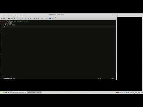 Un exemple simple de programme en python