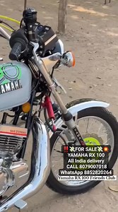 11K views · 99 reactions | ‼️FOR SALEYAMAHA RX 100 All India delivery CALL 8079007018 WhatsApp 8852820264 | Alok Mahato | Facebook