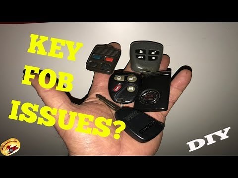 How To Repair a KEY FOB in JUST SECONDS!....DIY