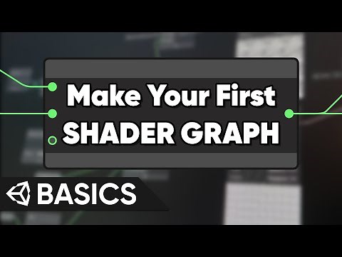 How to Make Your First Shader Graph | Unity Basics