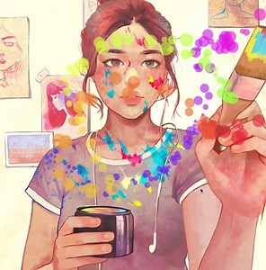 36 reactions | "Paint on Mouse Move" by Angela He https://codepen.io/zephyo/pen/yGXxgw | CodePen | Facebook