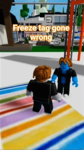 Freeze tag gone wrong #roblox