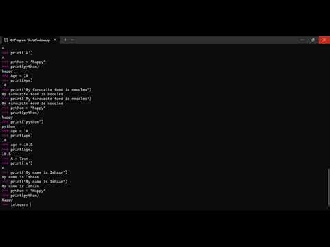 Learning python for beginners