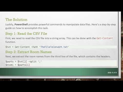 Transforming a CSV File to JSON in PowerShell