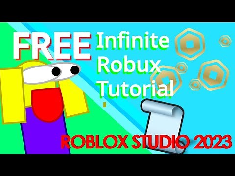 FREE Infinite Robux! - Roblox Studio Scripting Tutorial 2023