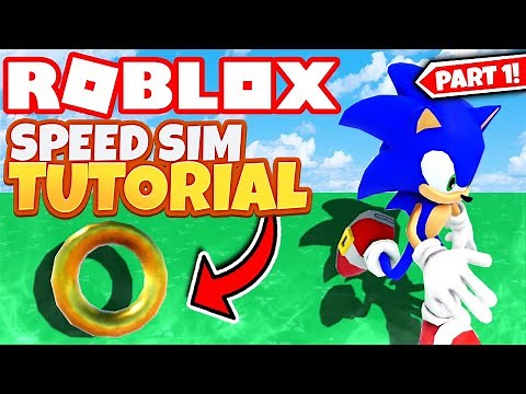 How To Make A Speed Simulator Game On Roblox - Part 1 (2022) | Like SONIC SPEED SIMULATOR!